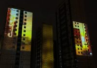 Фасады новостроек на Парнасе расцветили 3D-картинами Фасады новостроек на Парнасе расцветили 3D-картинами
