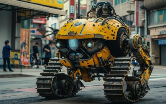Четыре робота Boston Dynamics в новом свете
